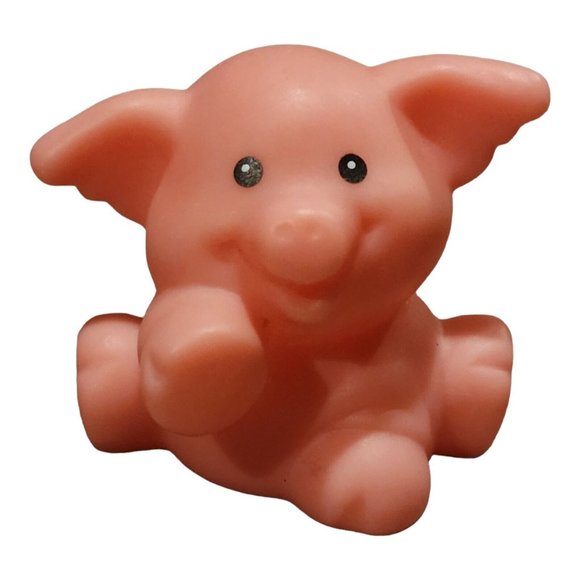 Fisher Price Little People Farm Pink Pig Replacement Figure Toy 2011 - Picture 1 of 8